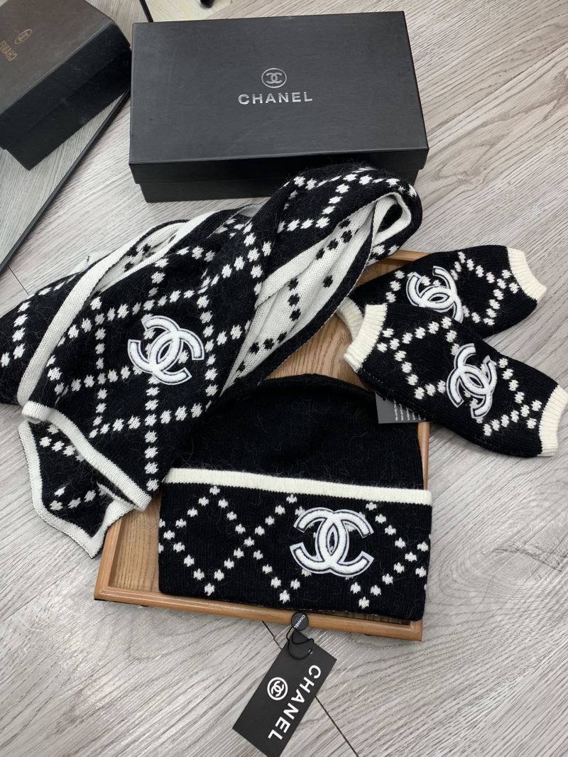 Chanel Caps Scarfs